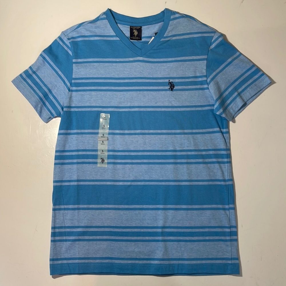 Polo t shirt men’s blue small nwt